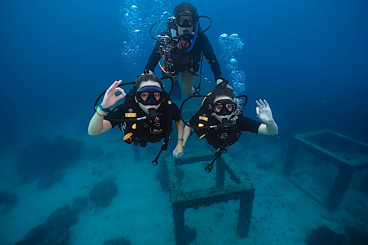 curso de buceo bautismo en tailandia