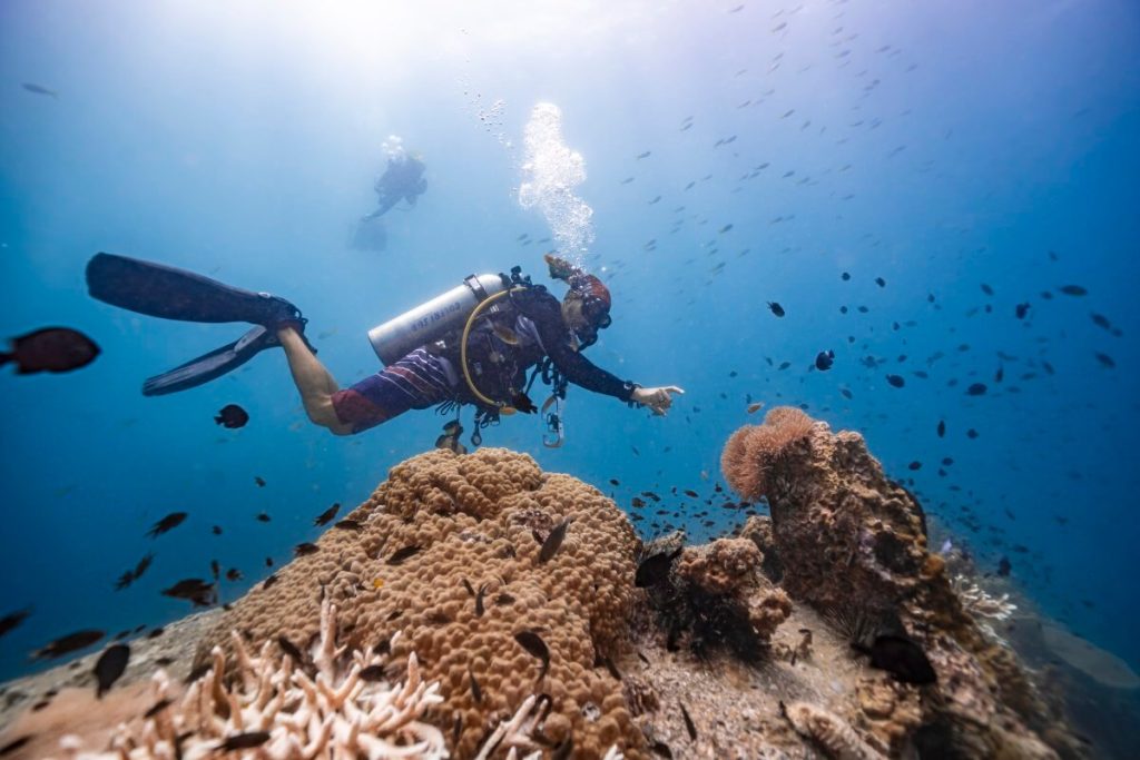 pro level deep diving exploration Thailand
