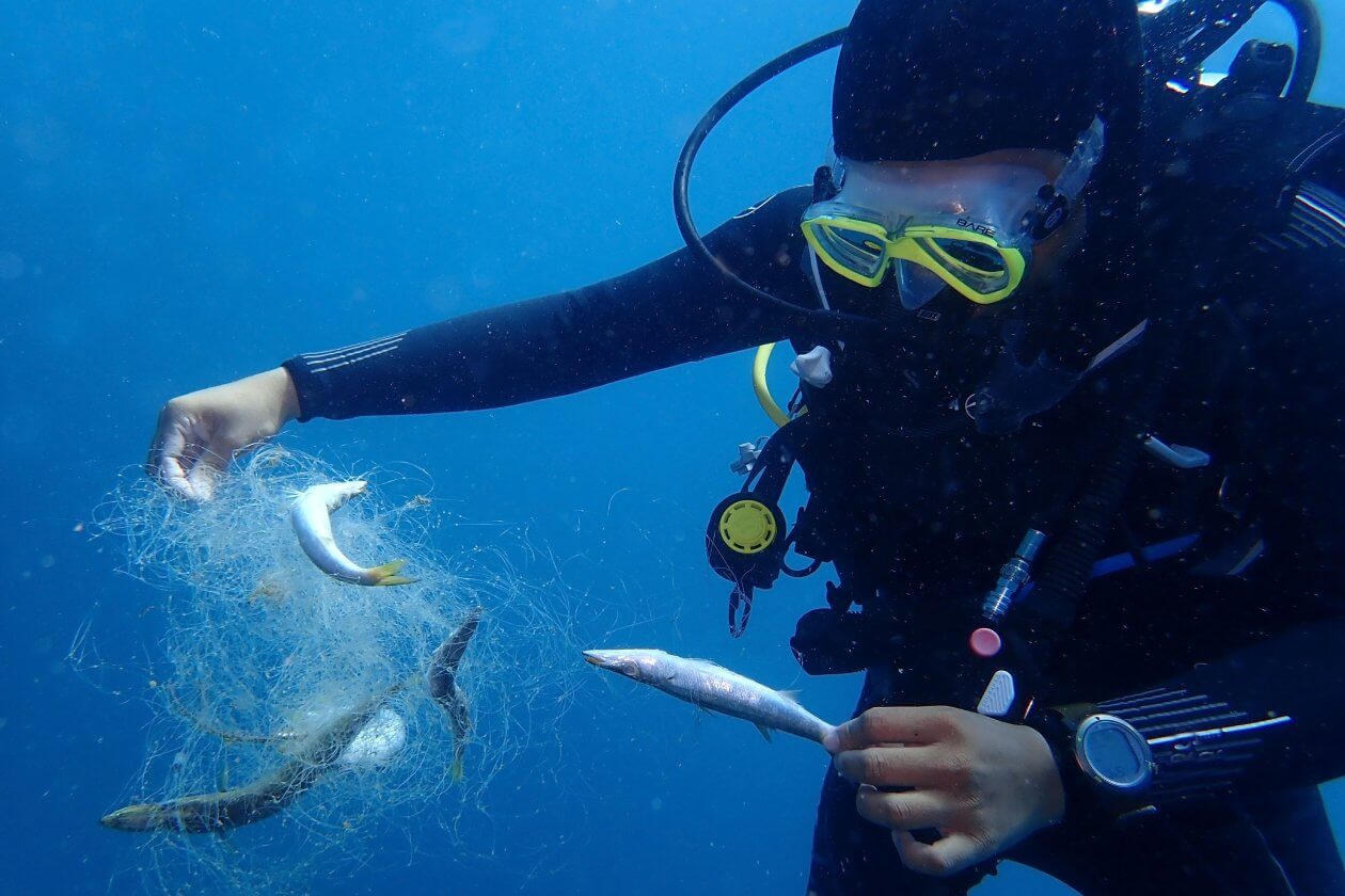 dive against debris marine conservation koh tao