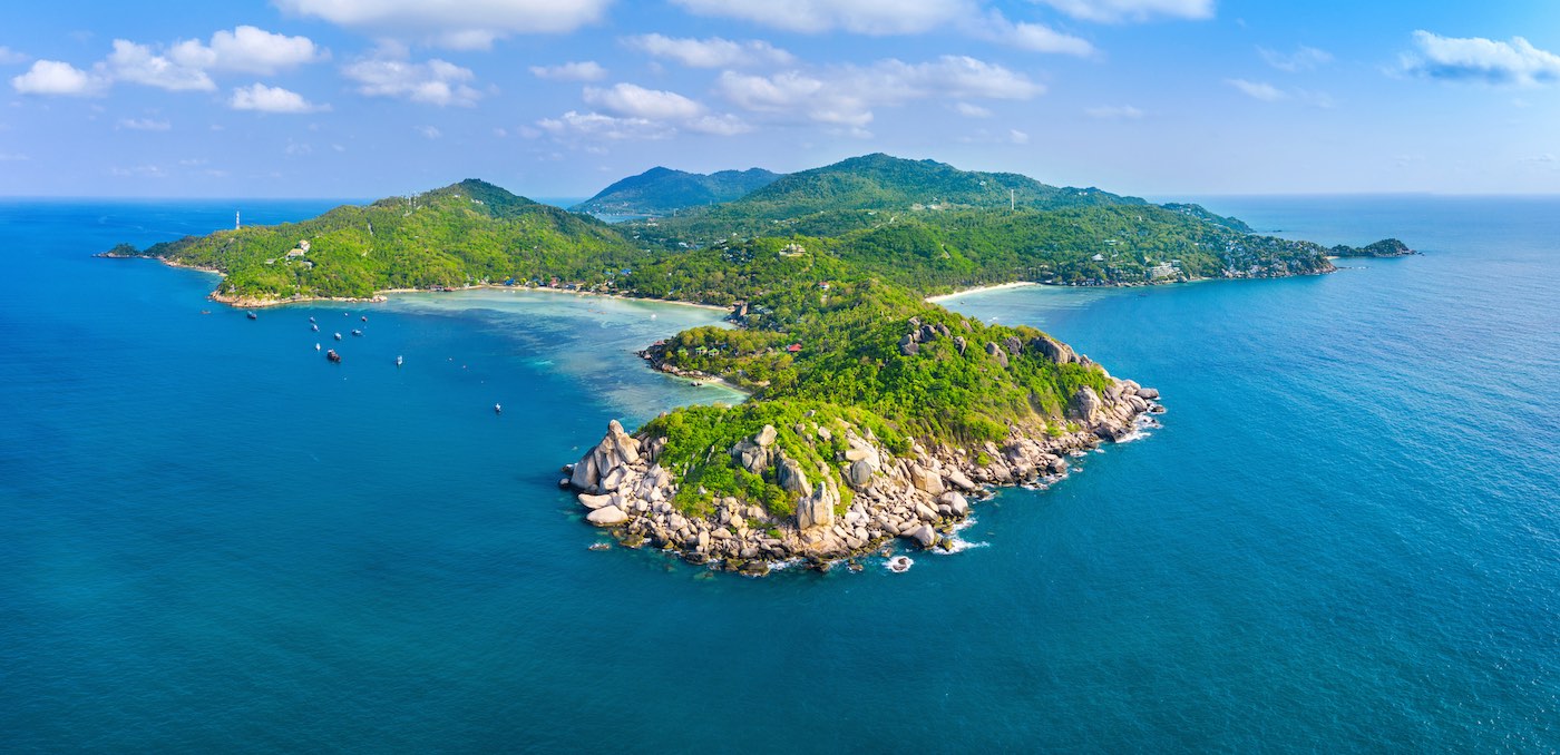 Beautiful Koh Tao island in Surat Thani, Thailand.