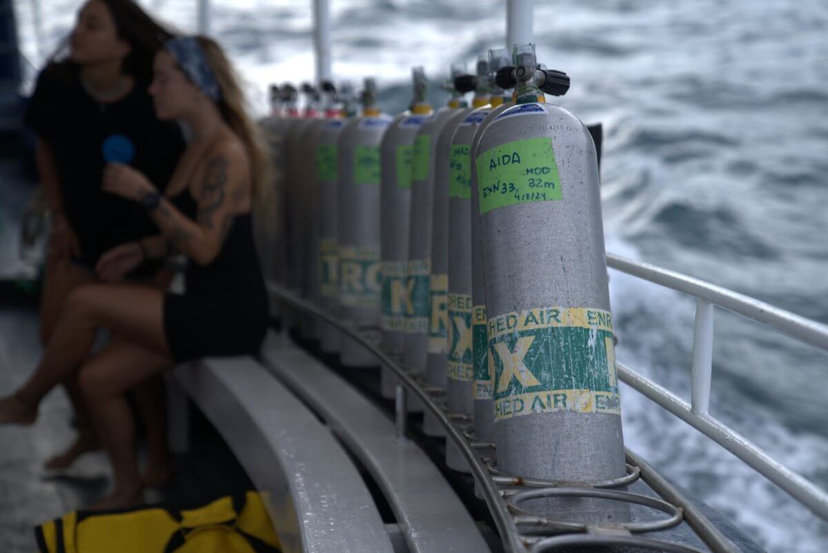 nitrox enriched air course in Thailand