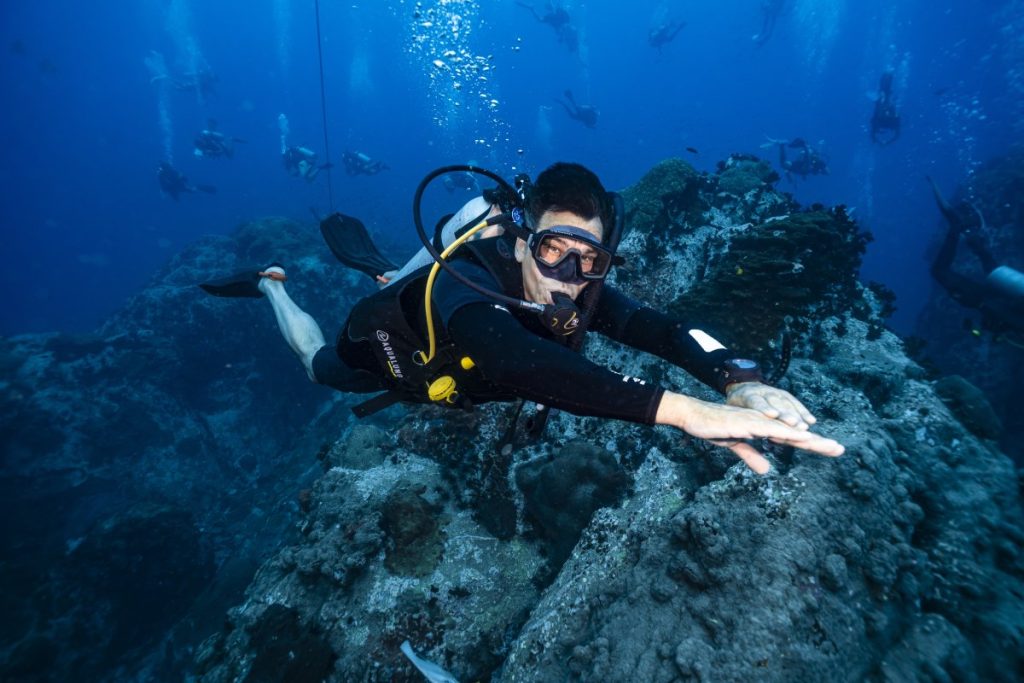 padi deep diving certification koh tao