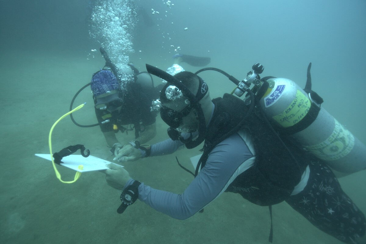 padi deep diving training Thailand