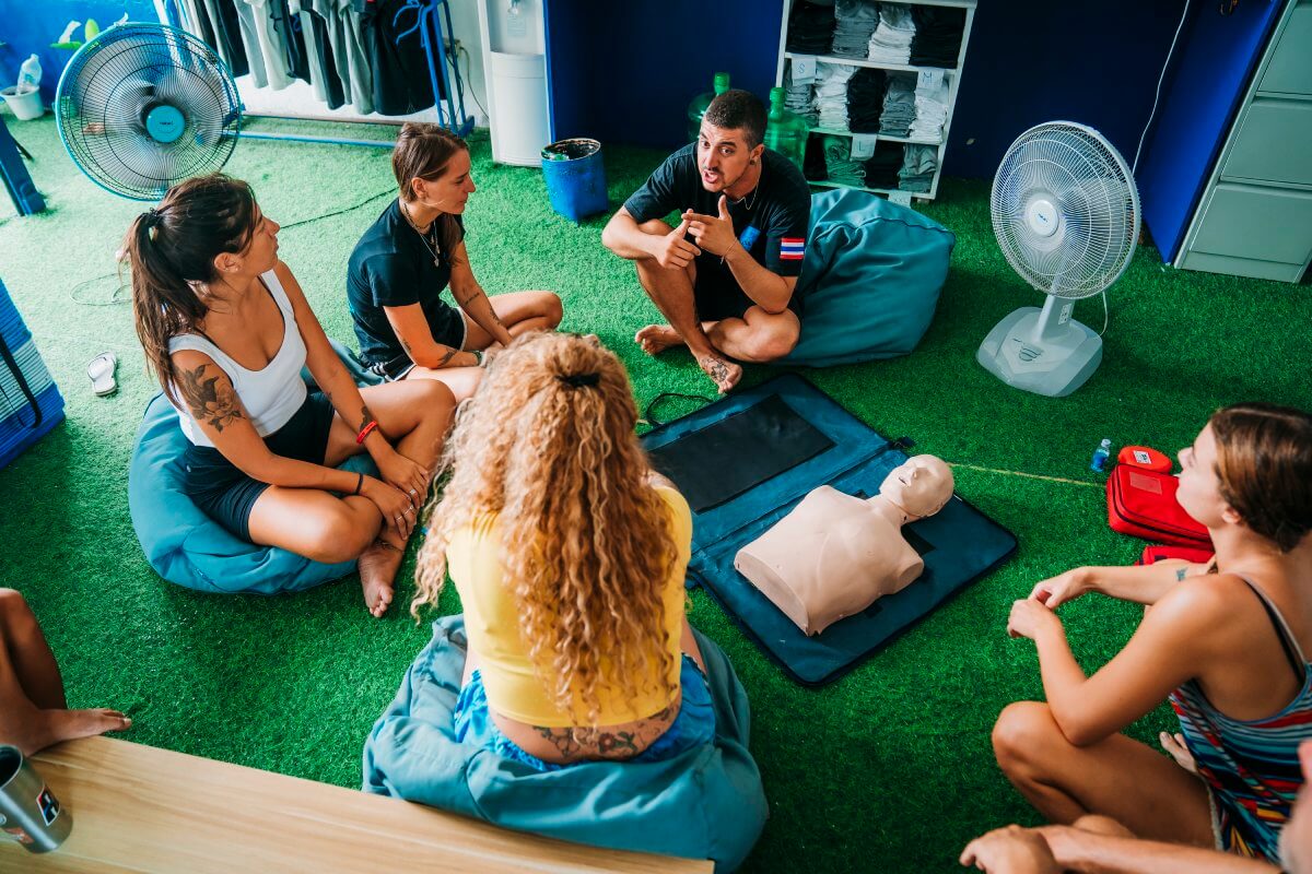 efr course in koh tao