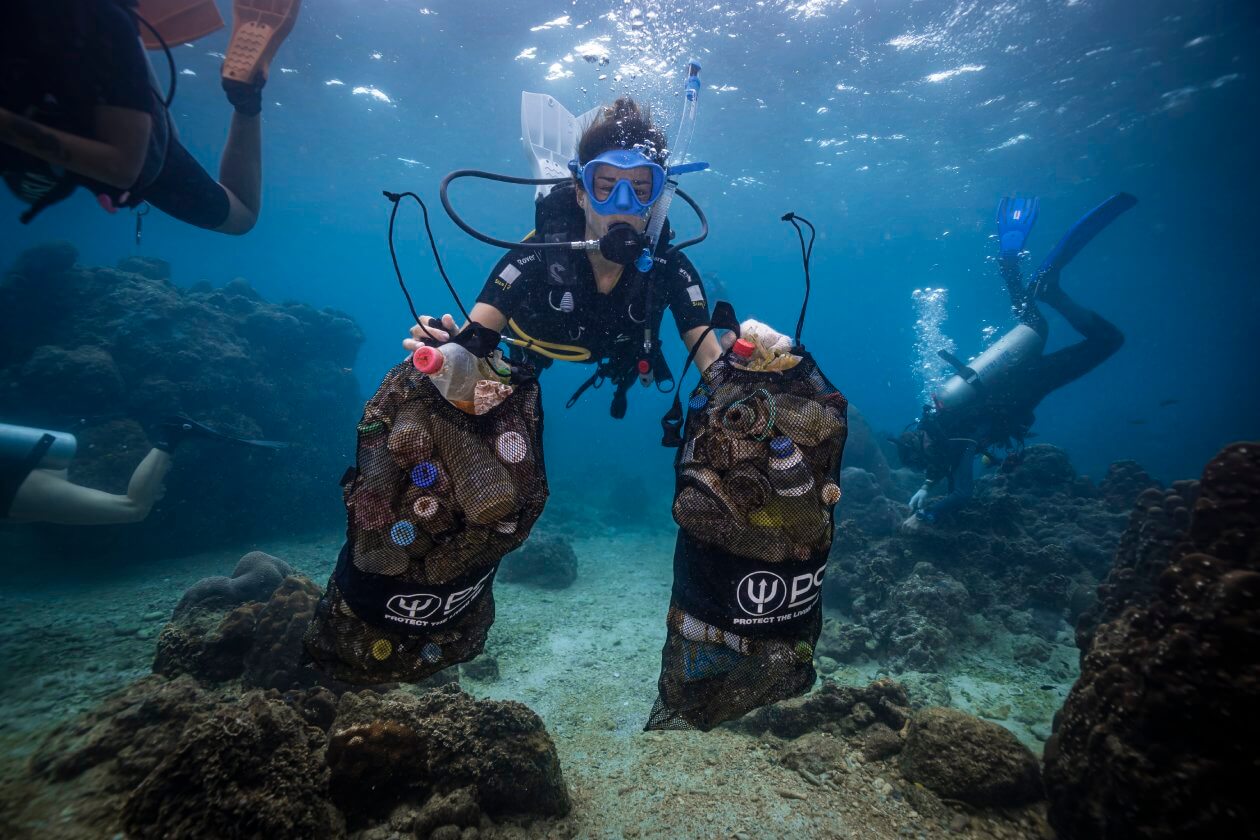 dive against debris environmental course Thailand