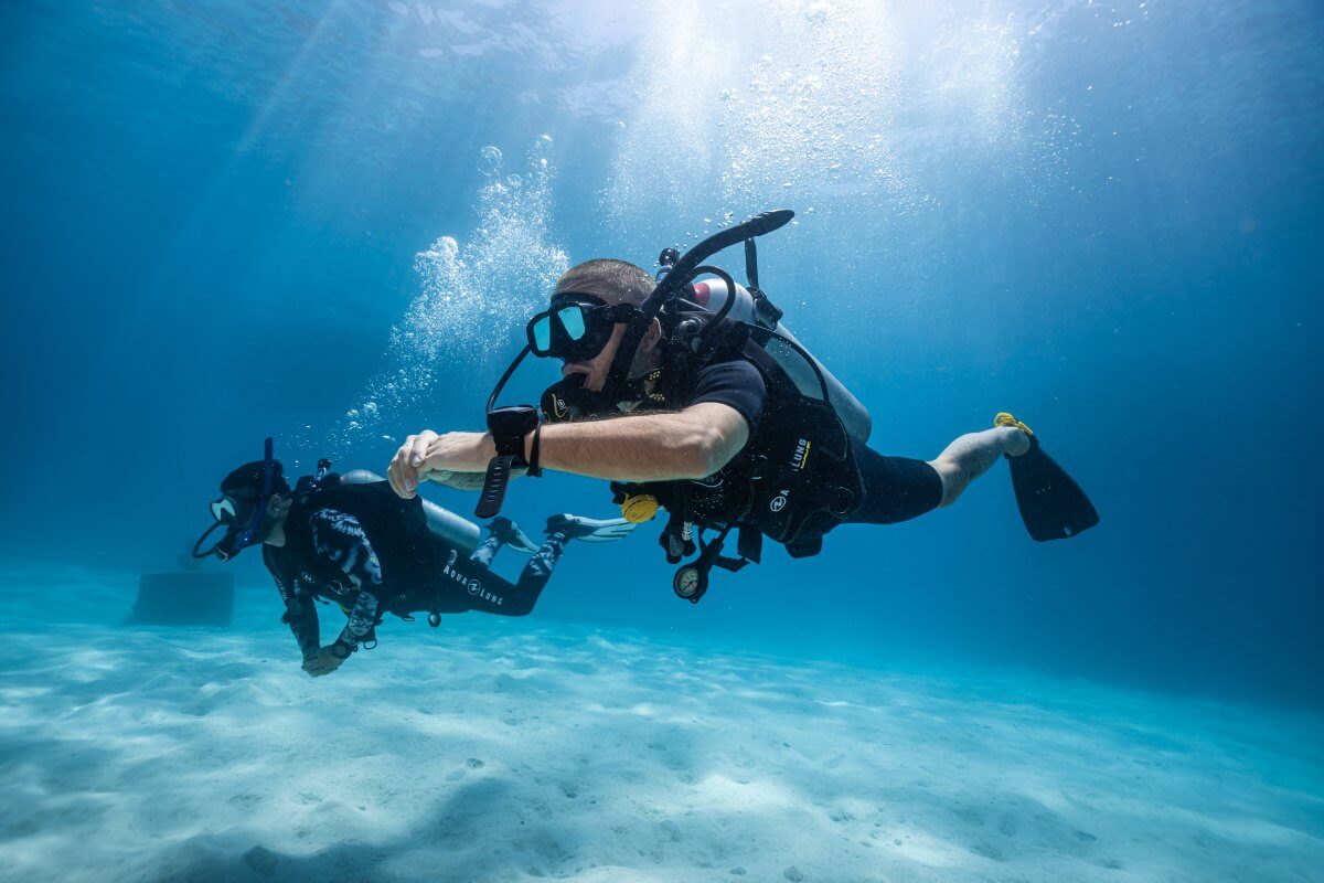 padi open water course in koh tao