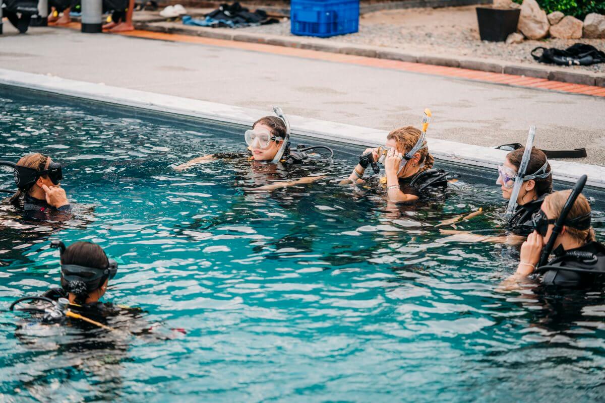 scuba review course in koh tao