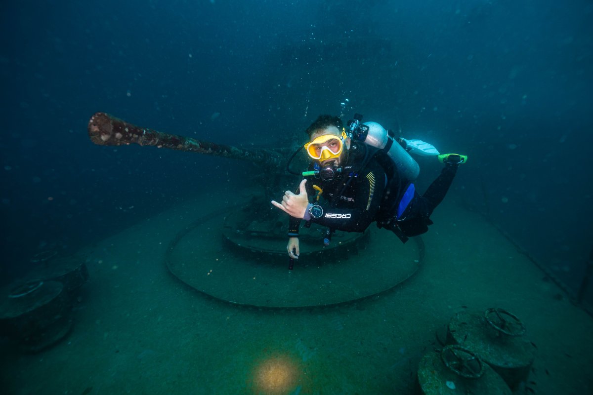 wreck diving exploration Thailand