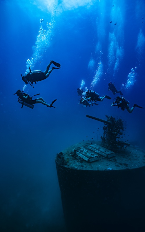 fun diving on koh tao